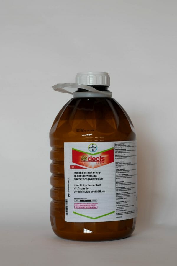 Decis 15 EW (10646P/B) 5 liter - decis insecticide bladluizen contactwerking