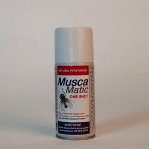 muscamatic one-shot (BE-REG-00319) biocide 1,è(% natuurlijke pyrethrines 14?1% piperonylbutoxide 150 ml insecticide natuurlijk pyrethrum vliegende