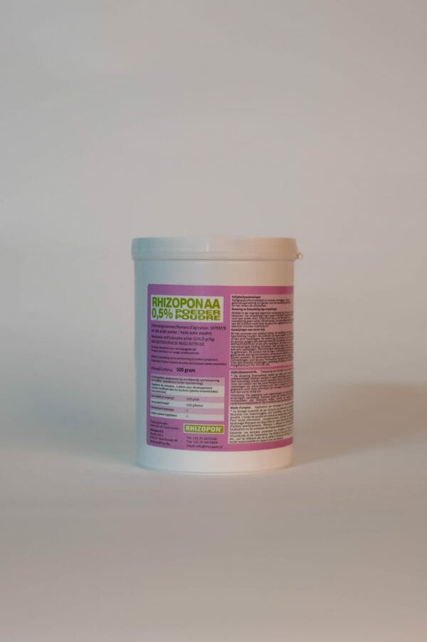rhizopon aa poeder (10795P/B) 500 gram gebruiksklaar stekpoeder indolylboterzuur beworteling